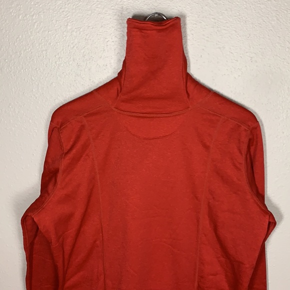 Mountain Mama Christmas red sweatshirt Sz XXL funnel neck fleece lined pullover - Picture 10 of 11